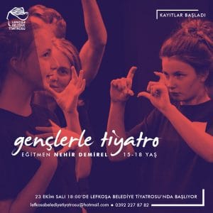 Lefkoşa Belediye Tiyatrosu Çalışmalarına Yeniliklerle Devam Ediyor